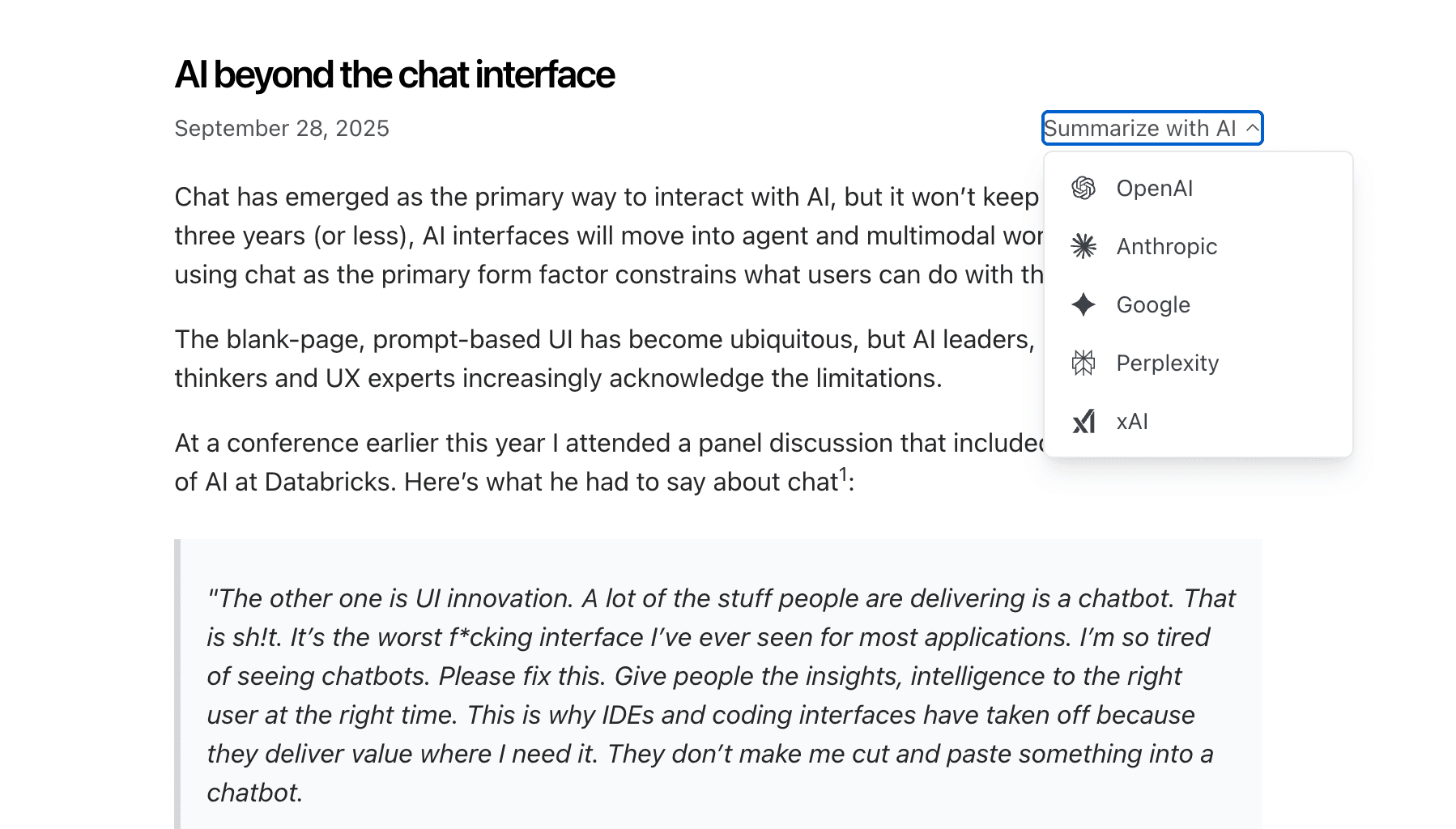 AI Blog Post Summary v2