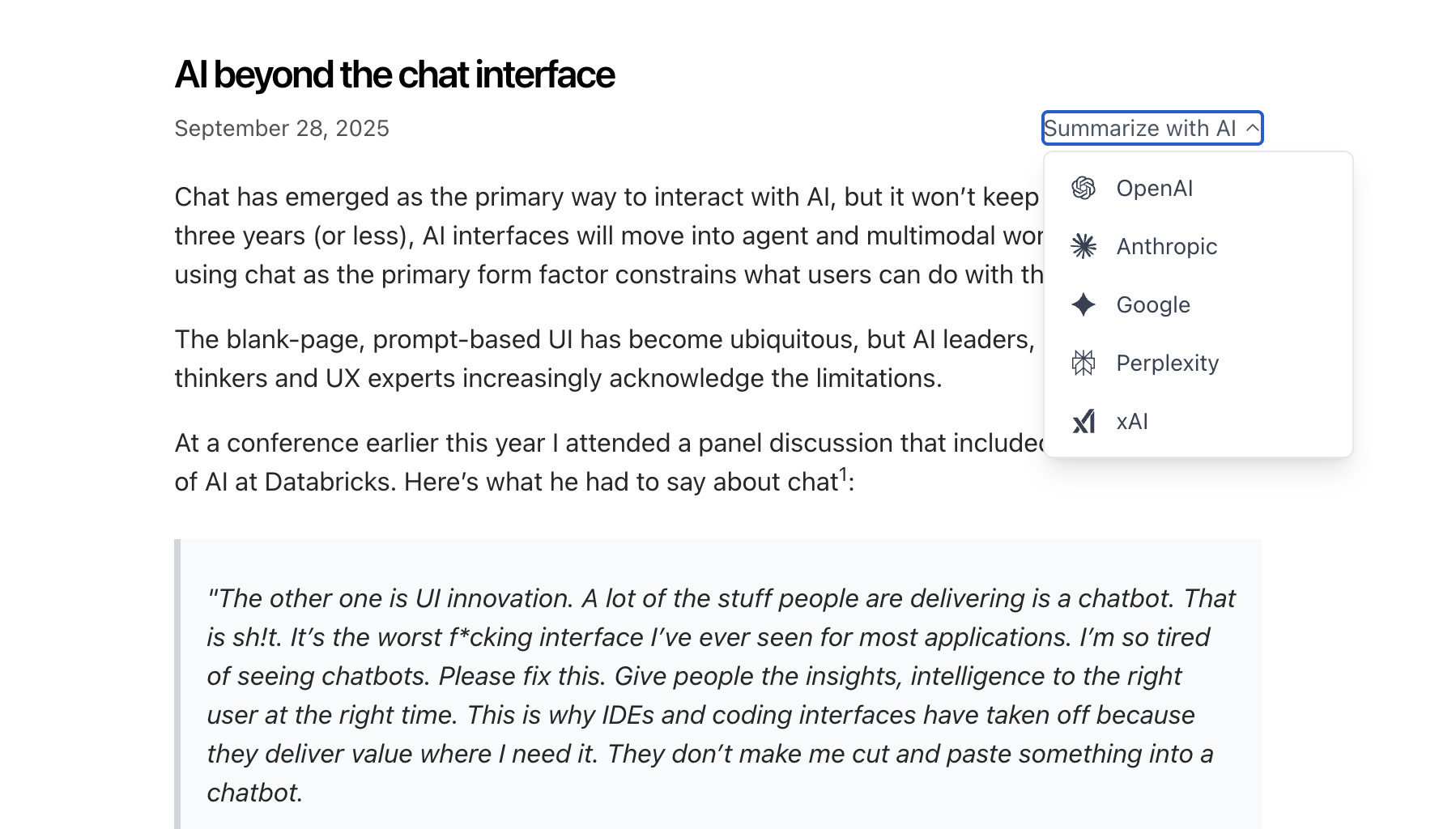 AI Blog Post Summary v2